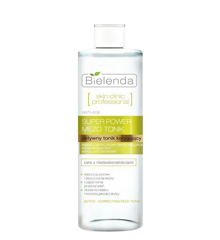 Активний коригувальний тонік Anti-Age Bielenda Pharm Skin Сlinic Professional
