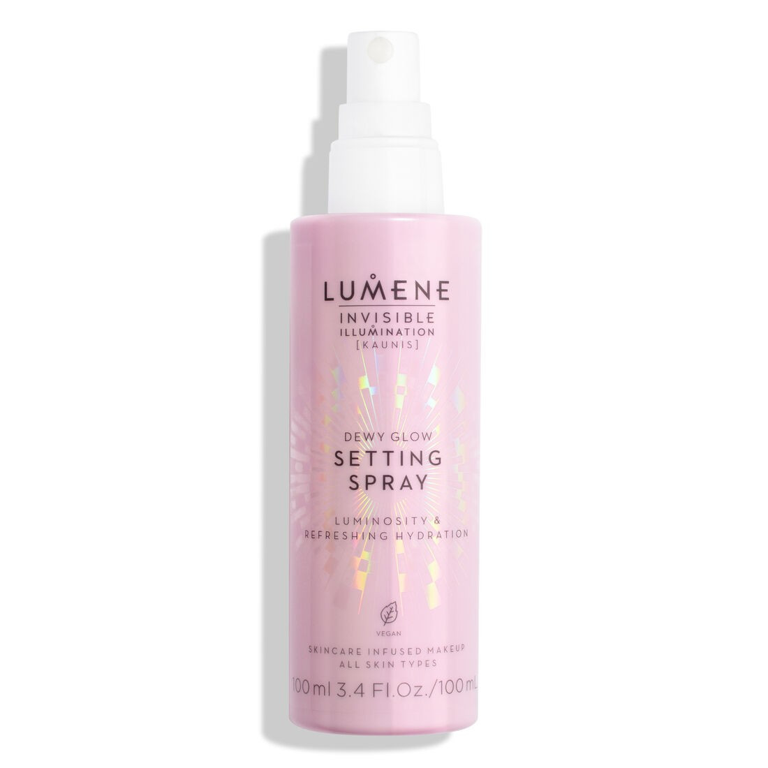 Доглядає спрей для фіксації макіяжу з ефектом сяйва Lumene Kaunis Dewy Glow Setting Spray