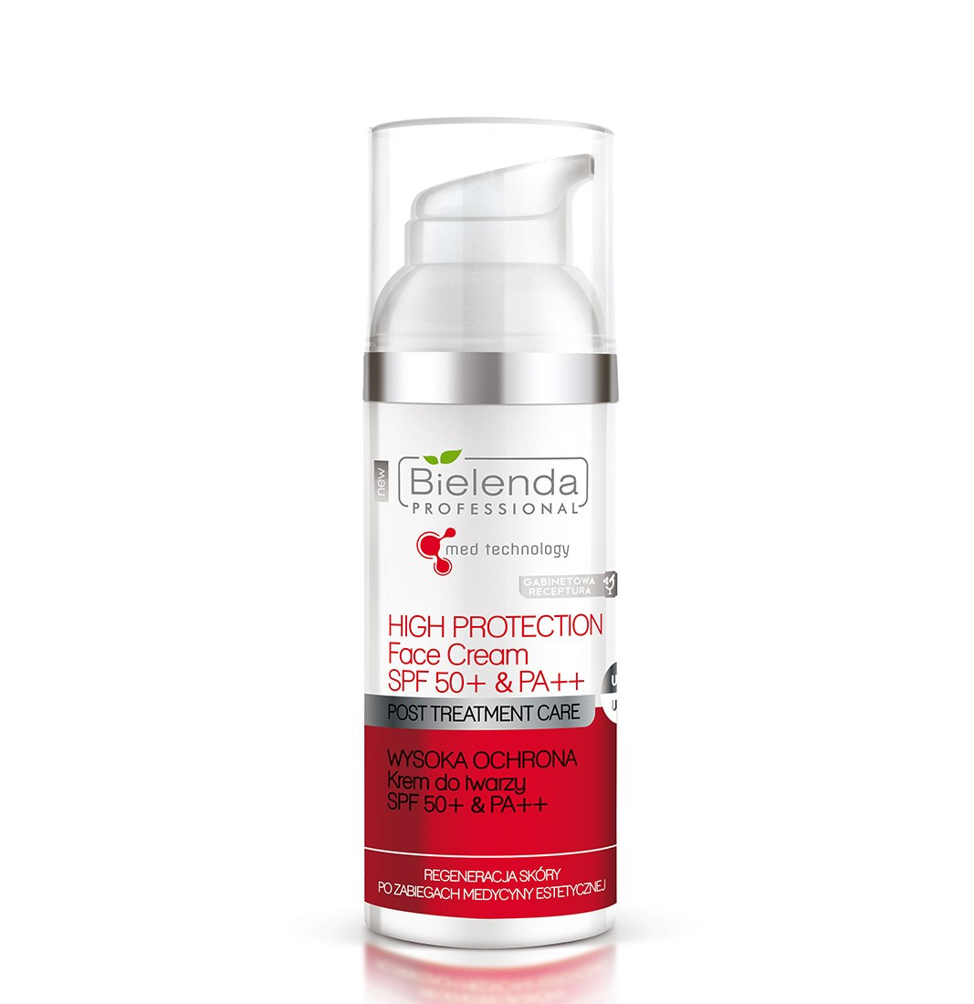 Захисний крем для обличчя Bіelenda Professional High Protection Face Cream SPF 50+ PA++