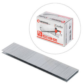 Скобі 32×5.8 мм для пневмостеплера 5000 шт INTERTOOL PT-8332