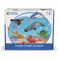Набор больших реалистичных животных "Обитатели океана" (6 шт) Learning Resources