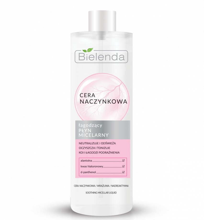 Міцелярна рідина Bielenda Capillary Skin Soothing Micellar Liquid