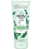 Крем маска для пом'якшення сильного ороговіння ніг Bielenda Minty Fresh Foot Care Softerning foot cream Mask for