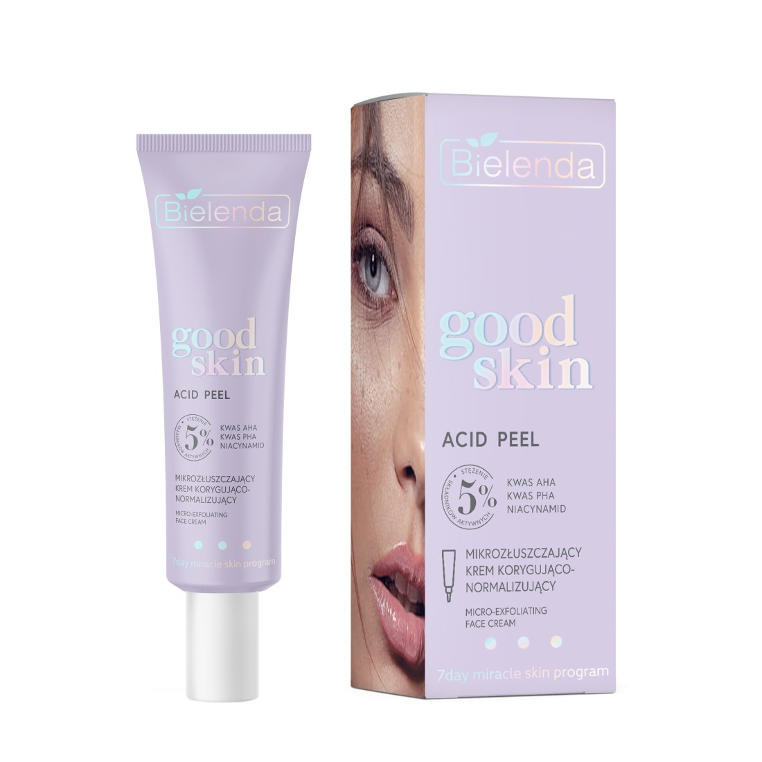 Коригувальний крем дя мікродермабразії і нормалізує крем Bіelenda Good Acid Skin Peel Micro-exfoliating Face