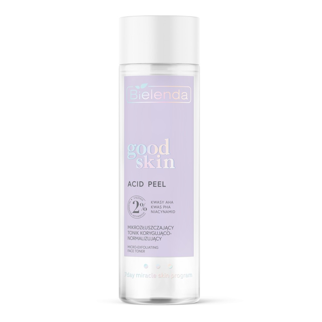 Мікровідлущувальний, коригуючий і нормалізуючий тонік Bielenda Good Skin Acid Peel Micro-exfoliating Face Toner, фото 1