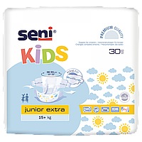 Підгузники дитячі одноразові Seni Kids Junior Extra 30 шт