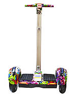 Сігвей A8+ 10" з Bluetooth і колонками Графіті