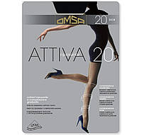 Колготки Omsa Attiva 20 дэн 5, Черный