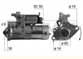 Стартер двигателя CANTER FUSO 659/859 (4D34T) TLG