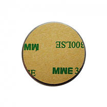 Металева пластина для магнітного тримача телефона дизайнерська Alitek Вовк, 35 мм, фото 2