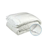 Теплое силиконовое одеяло стеганое в микрофибре 200х220 белое (322.52СЛБ)