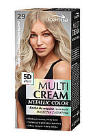 Стойкая краска для волос Joanna Multi Cream Metallic Color № 29 Світлий сніжний блонд