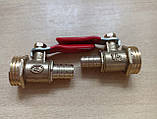 Кульовий кран міні 1/2хМ8, 1/2хМ10, фото 2