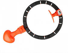 Обруч Intelligent Hula Hoop 7803 Black-Orange, фото 2