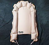 Кокон-гніздечко для новонароджених Воробушки і квіти 0-18 міс. Kuzya Production, фото 8