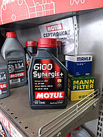 Моторное масло MOTUL / 6100 Synergie+ 10W40 / 1 л