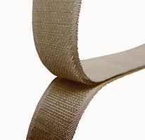 Текстильна застібка (липучка) ширина 20 мм колір темно-бежевий