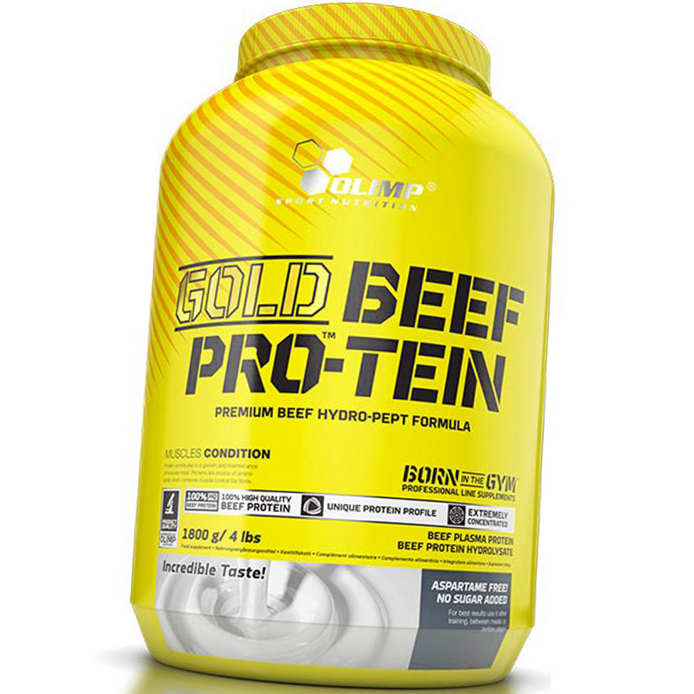 Гідролізат яловичого протеїну Olimp Gold Beef Pro-Tein 1800 г