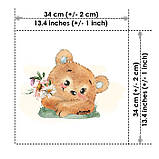 Набір сатинових панелей Мишко і повітряна кулька, фото 4