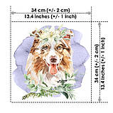 Набір сатинових панелей Собачки № 2 Kuzya Production, фото 10