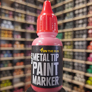 Маркер On the Run 8001 Metal Tip Red (Червоний)