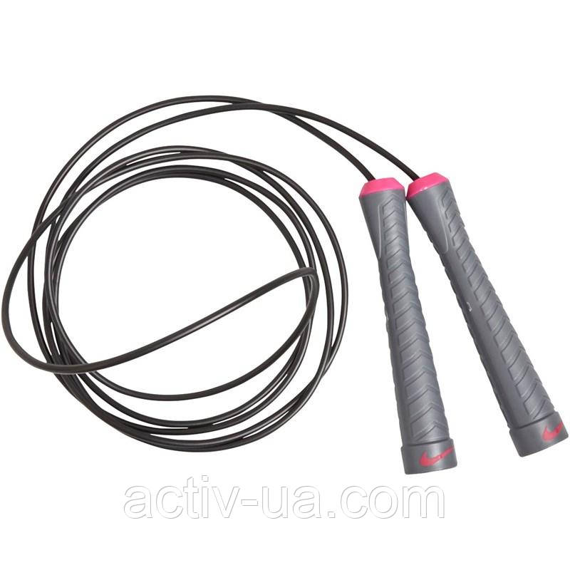 Скакалка Nike Fundamental Speed Rope для MMA, CrossFit, боксу (сталевий шнур, регулювання довжини шнура)
