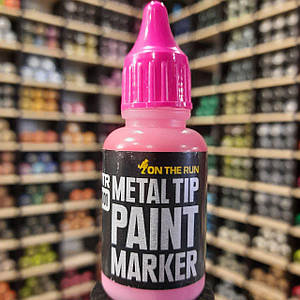 Маркер On the Run 8001 Metal Tip Neon Pink (Рожевий)