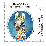 Набір сатинових панелей для дітей Тварини сафарі, фото 6