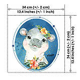 Набір сатинових панелей для дітей Тварини сафарі, фото 9