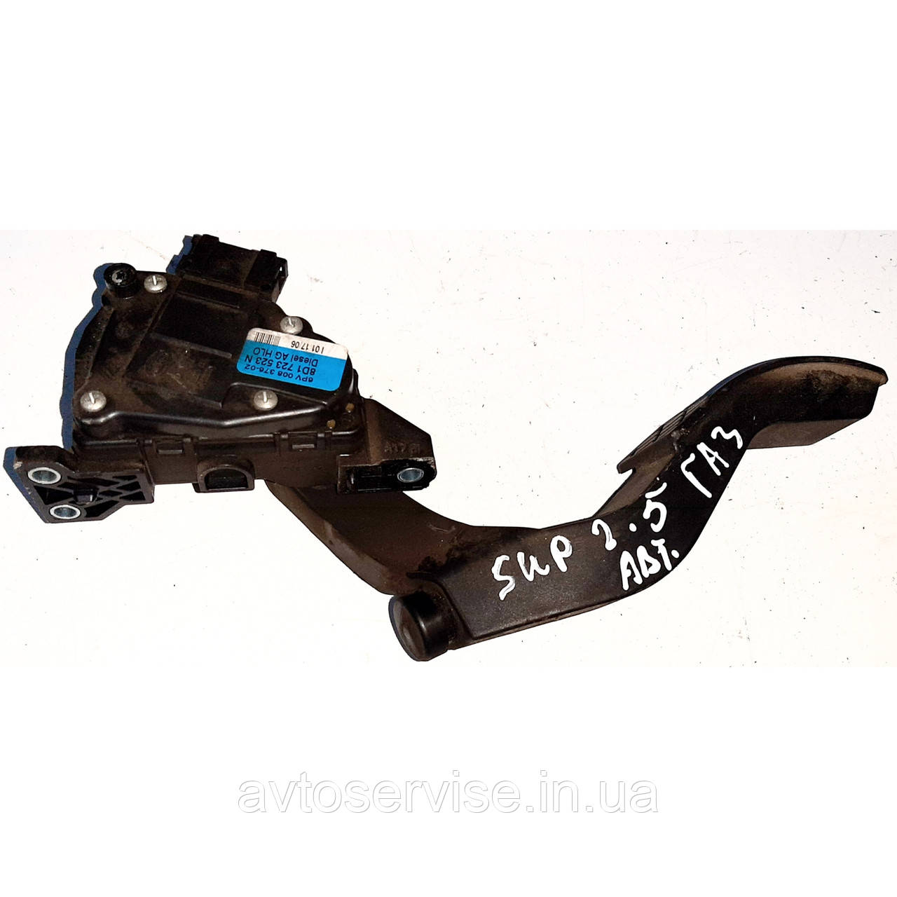 Педаль газу Skoda Superb автомат, фото 1