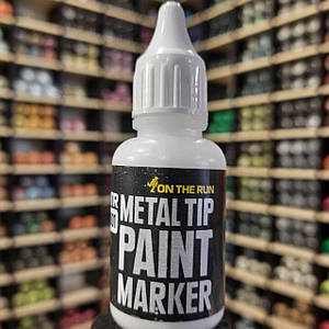 Маркер On the Run 8001 Metal Tip White (Білий)