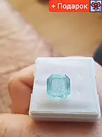 Натуральний Аквамарин (шляхетний Берил) 4.35ct 10 x 10 x 6mm