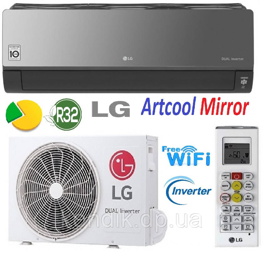 Кондиционер LG AC09BQ Artcool Mirror Inverter