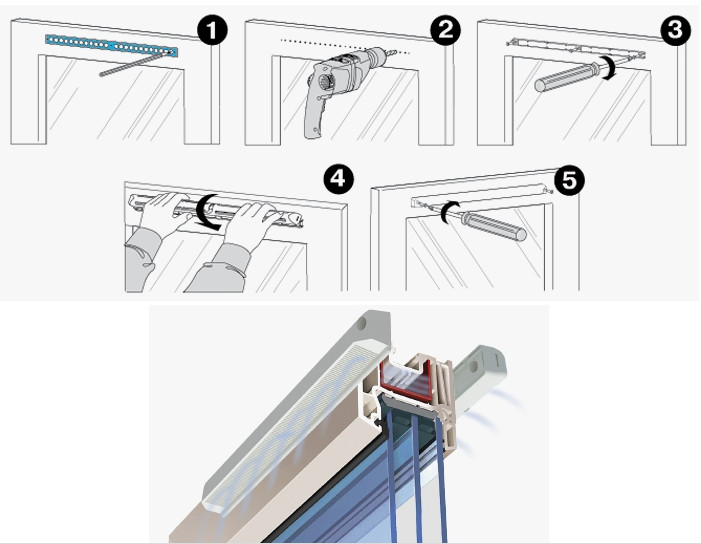 Приточный клапан проветривания пластиковых окон VENTS ПО 400 белый (ID ...