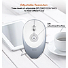 Мишка бездротова оптична MEETION 2.4G MT-R600 Сірий, фото 4