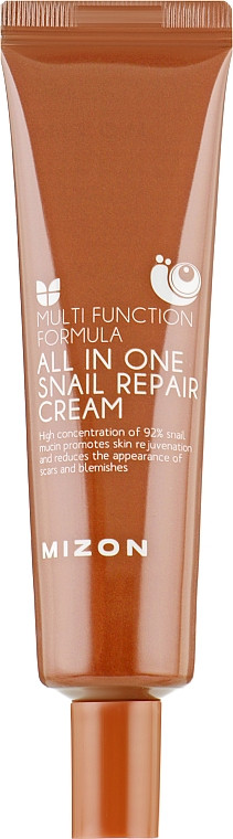 Крем для обличчя з муцином равлика Mizon All In One Snail Repair Cream 35 мл