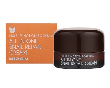 Крем для обличчя з муцином равлика Mizon All In One Snail Repair Cream 15 мл