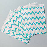 Пакети паперові подарункові 170*30*230 мм Крафт-пакети для цукерок Виготовлення паперових пакетів з малюнком, фото 5