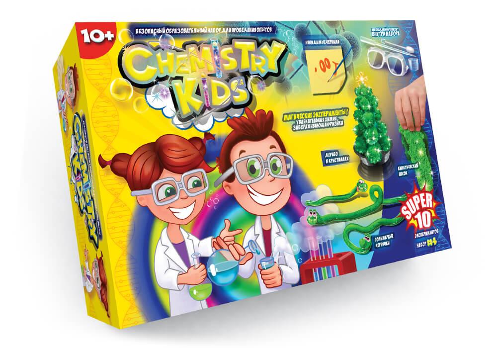 Набір №4 для проведення дослідів "Chemistry Kids" Danko Toys. CHK-01-04U