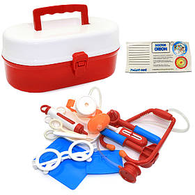 Іграшковий медичний набір аптечка «Диво-аптечка» Orion 13 предметів 23*10*14 см (914)