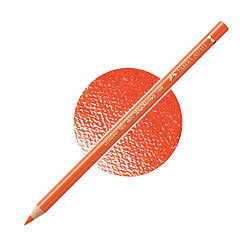 Олівець кольоровий Faber-Castell POLYCHROMOS колір помаранчева глазур №113 (Orange Glaze), 110113