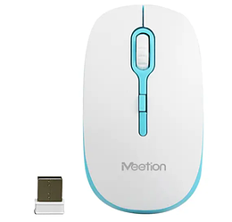 Мишка бездротова оптична MEETION 2.4G MT-R547 Блакитний