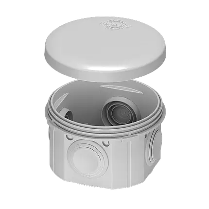 Розподільний бокс Plank IB004 80×40 сірий PLK6404650, фото 1