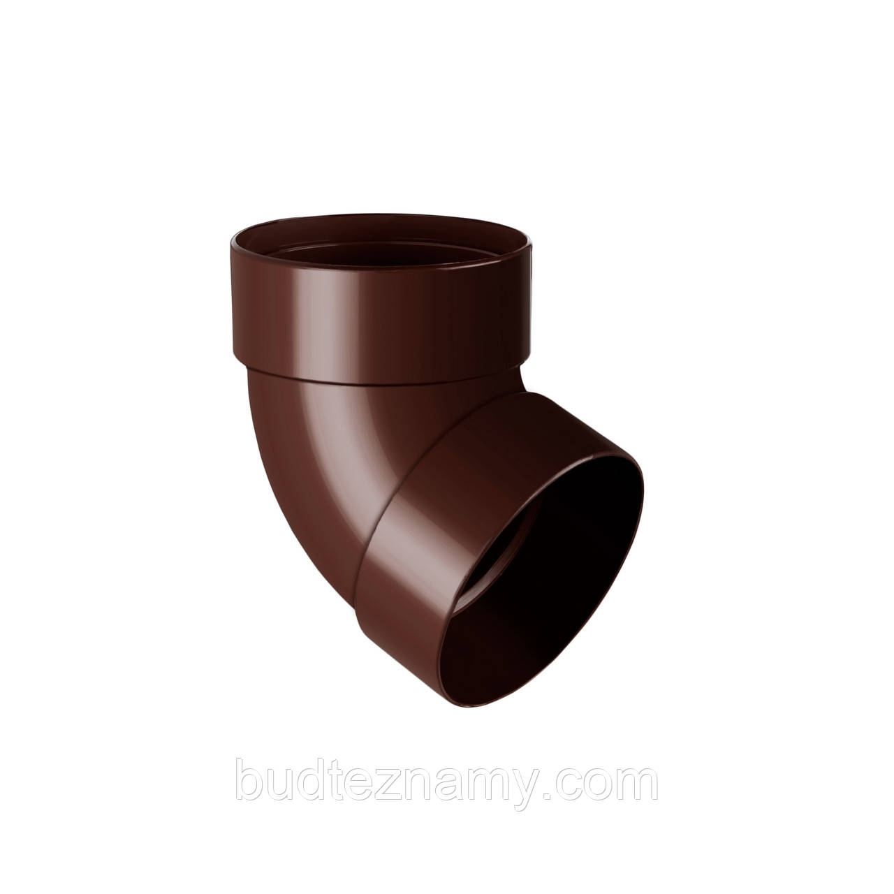 Відвід двомуфтовий (67°) — 100 Коричневий "Rainway". Асортимент кольорів., фото 1
