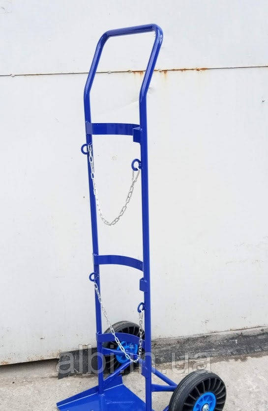 Візок під газовий балон, вантажний візок для складу, візок транспортувальний