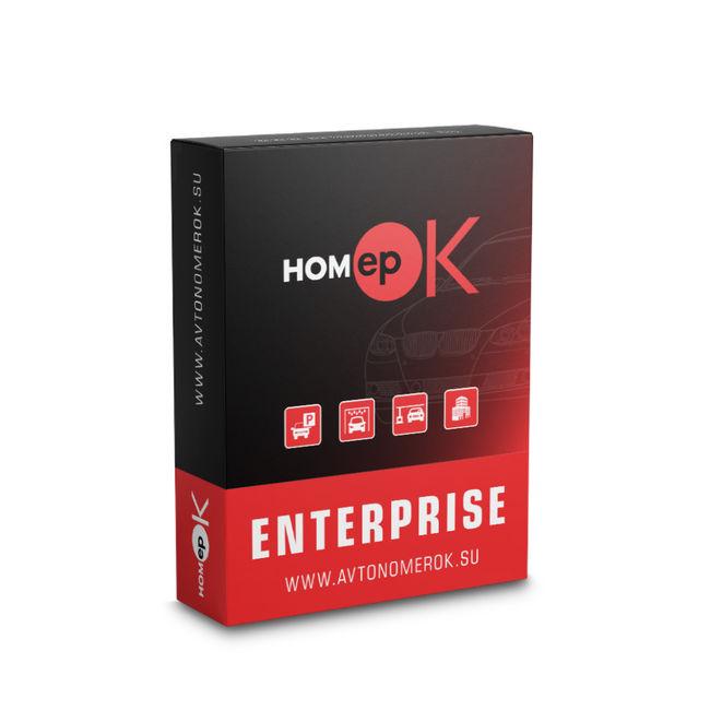 ПЗ для розпізнавання автономерів HOMEPOK Enterprise 12 каналів з модулем контролю правил дорожнього