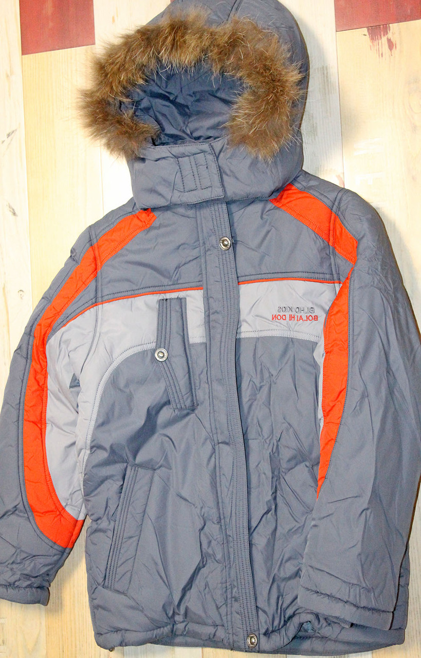 Зимова куртка на хлопчика підлітка 146, фото 1