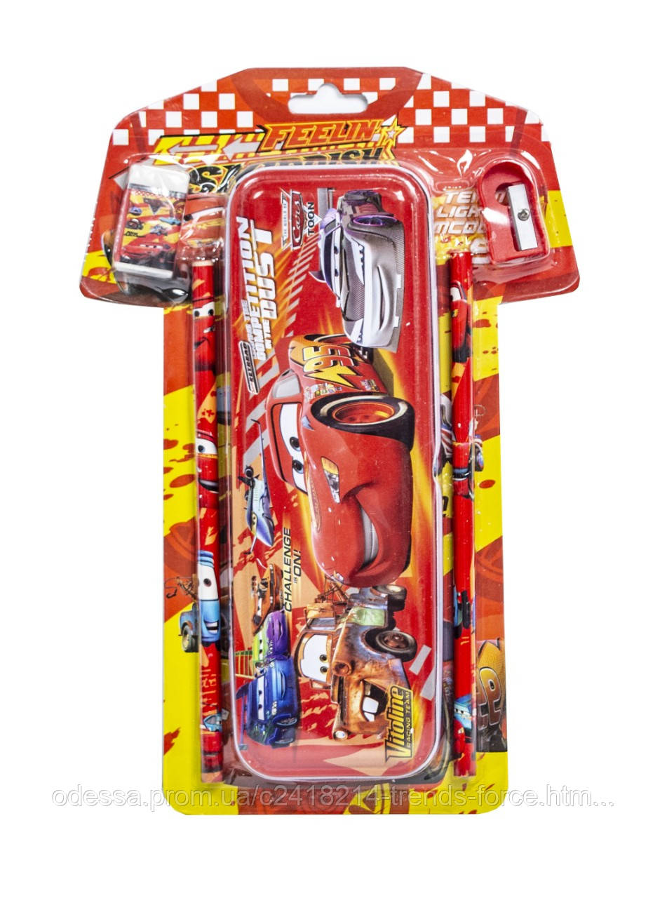 Канцелярський набір із пеналом Блискавка МакКвін 196968