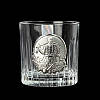 Кришталевий подарунковий набір келихів для віскі Boss Crystal Козаки 6 склянок срібло, фото 8