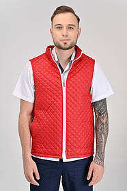 Медичний жилет Юкон 2 (стійка) стьобаний Червоний